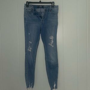 Hollister Light Wash Skinny Jeans